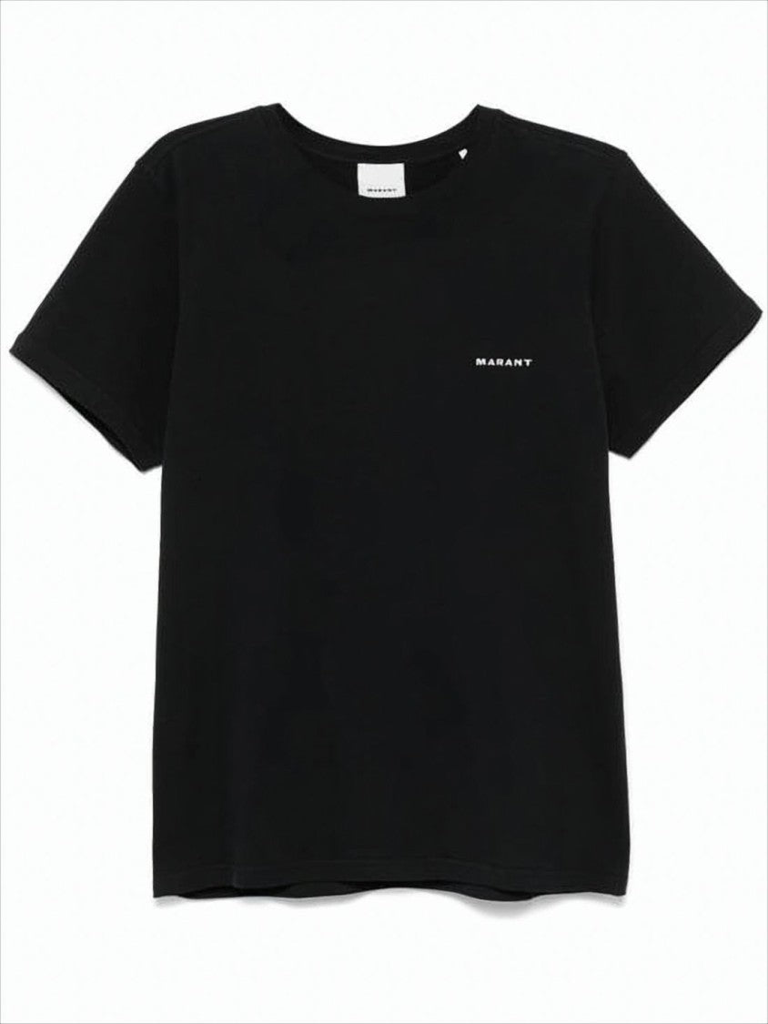 Minimalist Black Cotton Short-Sleeve T-Shirt