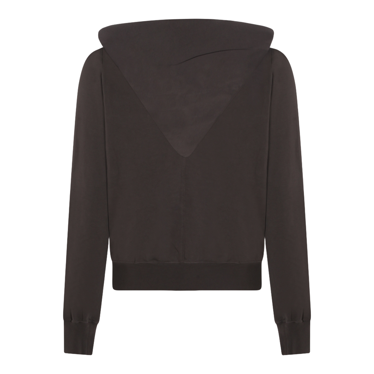 Oversized Black Knit Sweatshirt