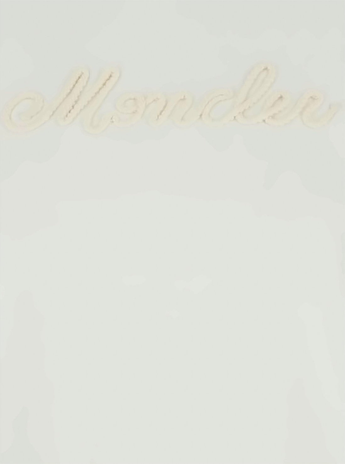 Short-Sleeved Minimalist T-Shirt With Embroidered Detail