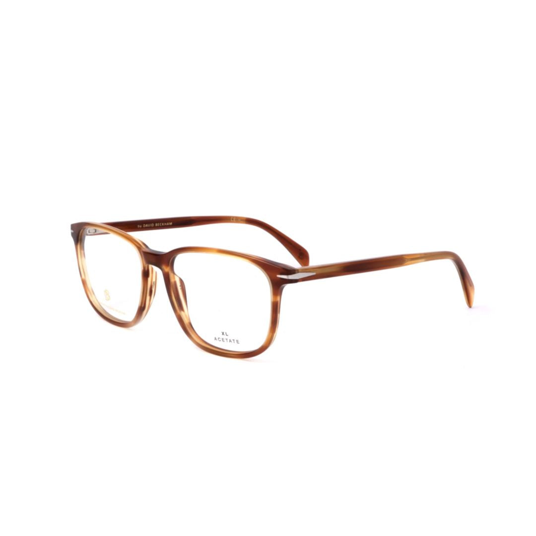 Db 1017 Rectangular Tortoiseshell Acetate Eyeglasses