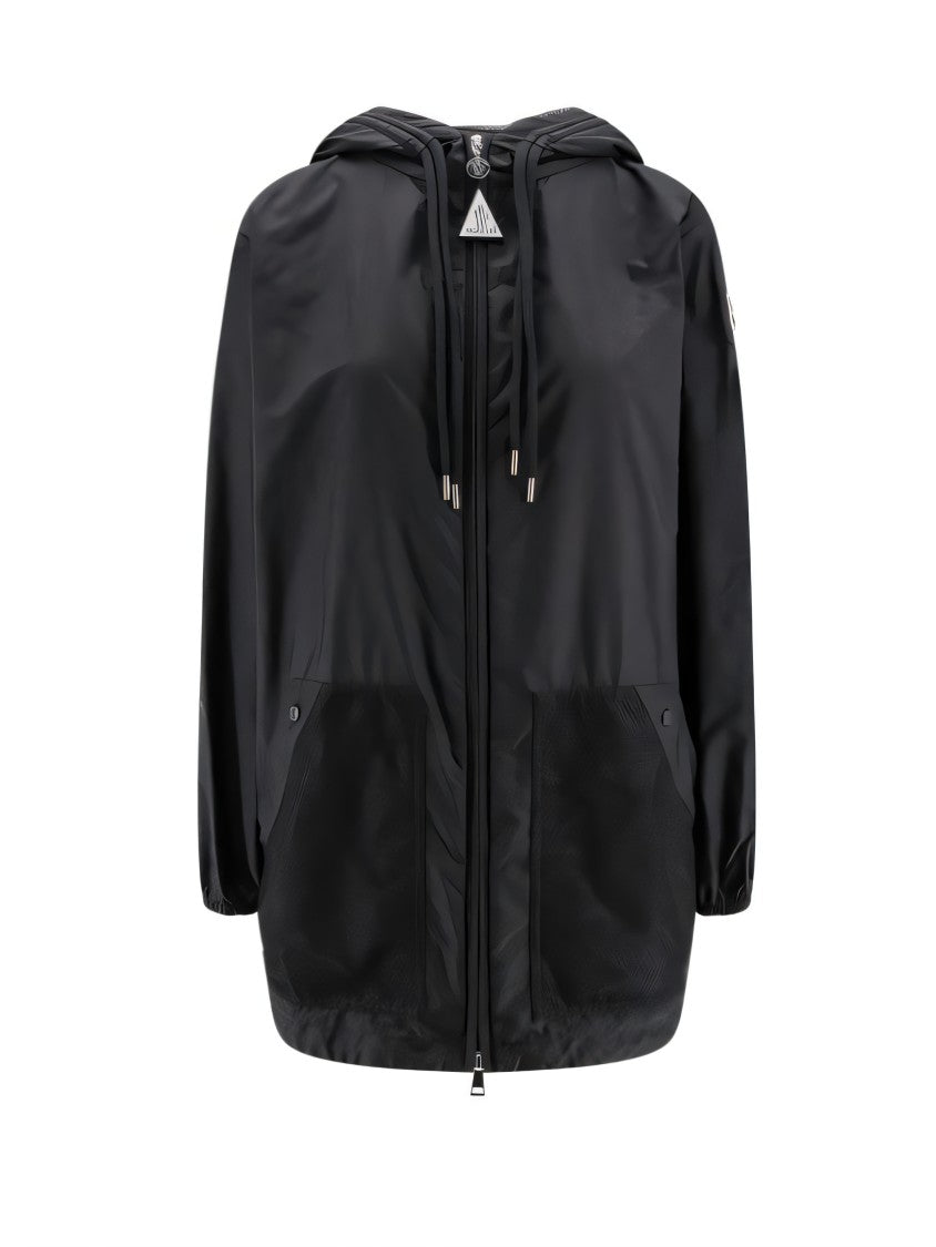 Lightweight Black Nylon Jacket