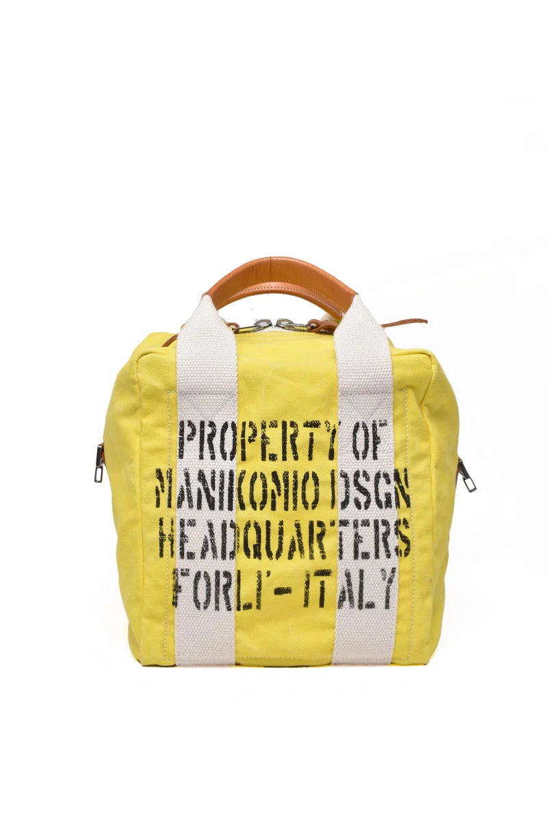 Canvas Shopper - Yellow