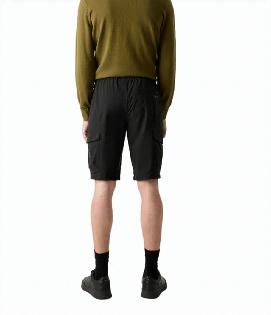 Black S Urbanex Cargo Bermuda Shorts