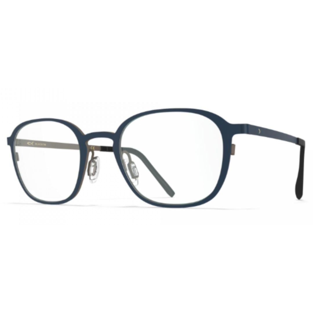 Bf1053 Lofoten Modern Rectangular Blue Eyeglasses with Titanium Frame