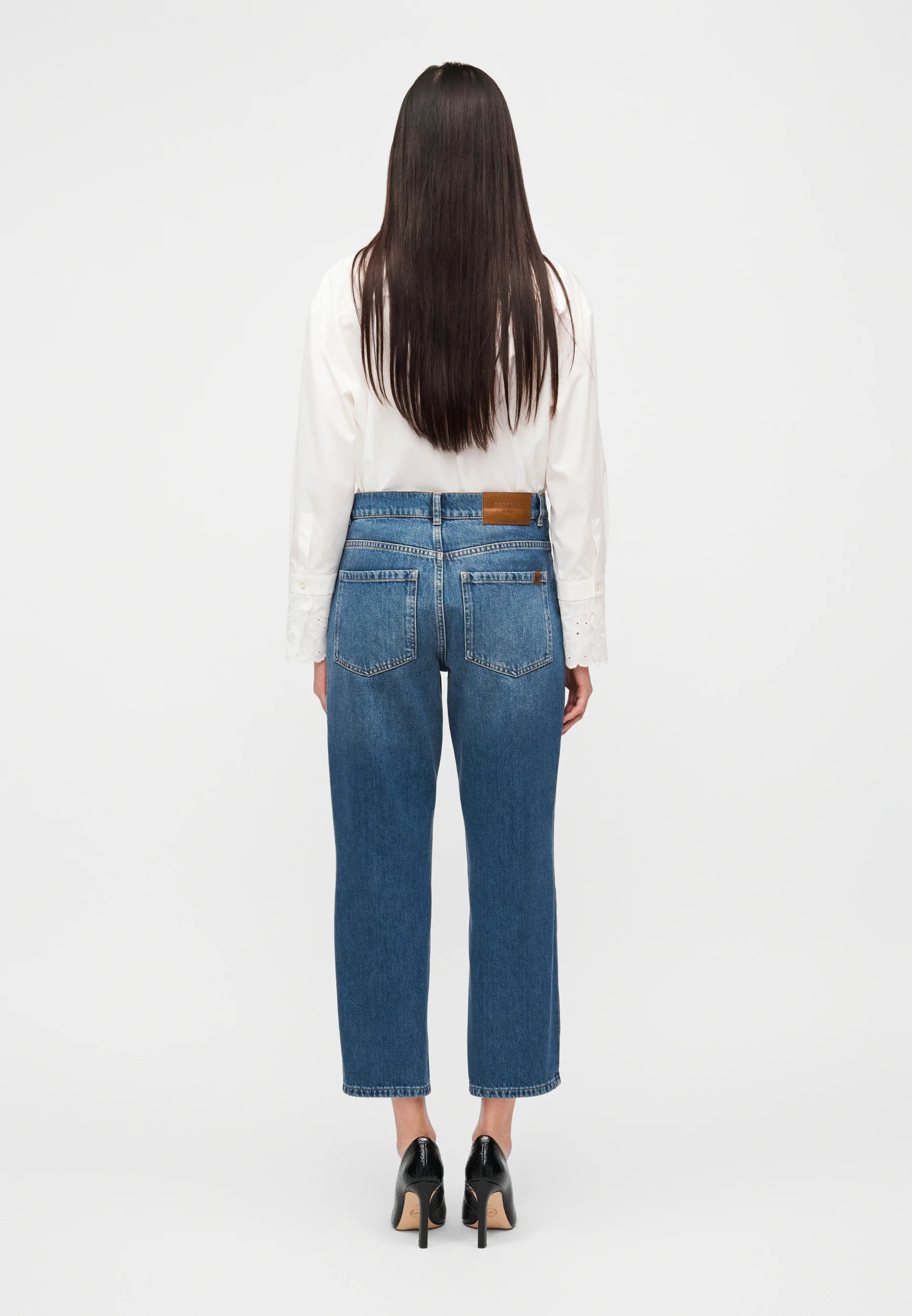 Light Used Blue Denim Jeans