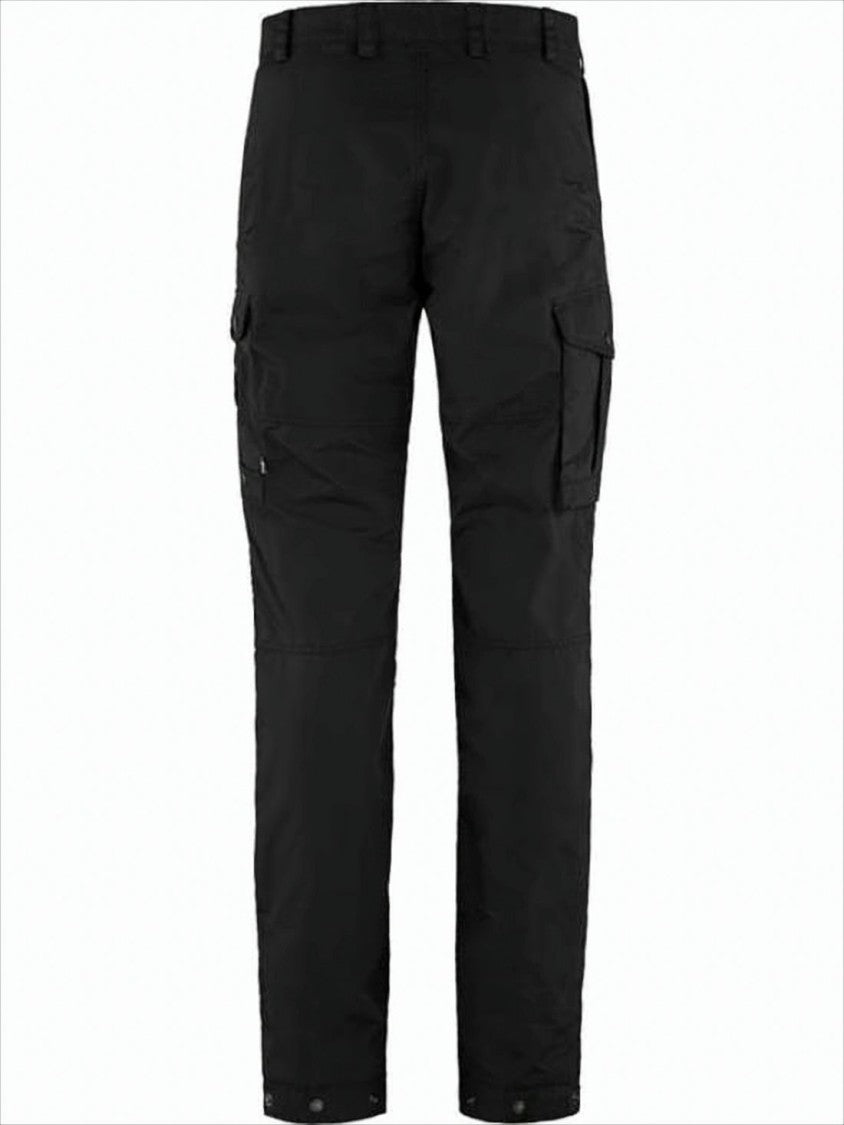 Straight Pants With Cargo Pockets And Tailored Fit