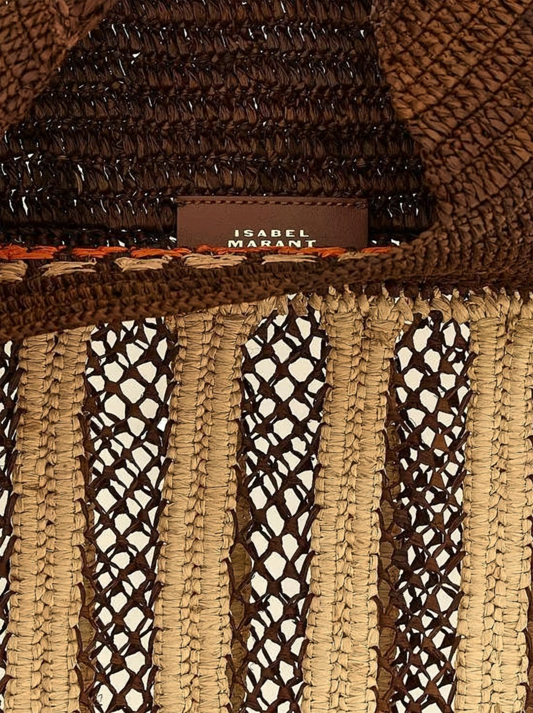 Raffia Woven Shoulder Bag with Tassel Accents