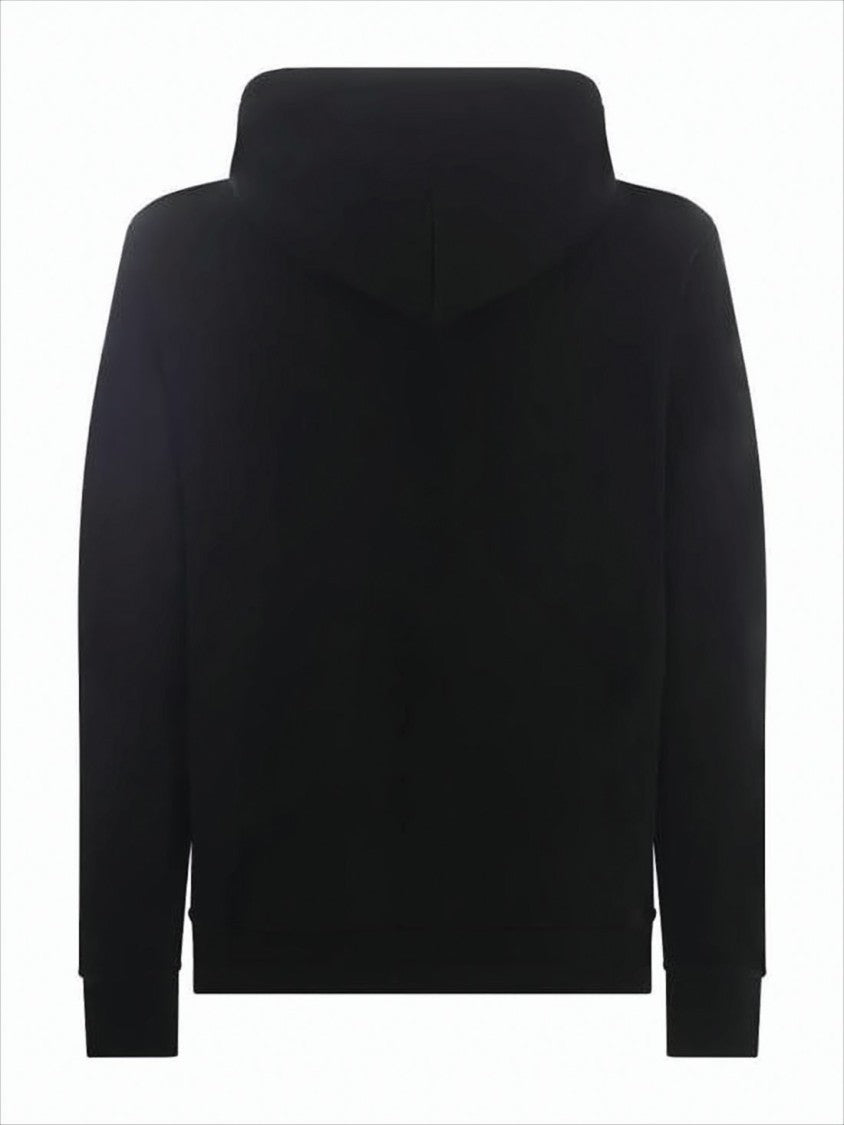 Classic Pullover Black Hoodie with Adjustable Drawstring