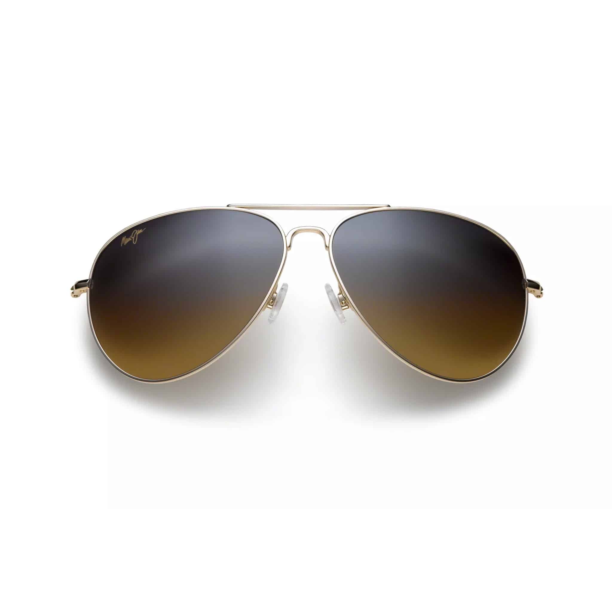 Mavericks Aviator Sunglasses with Titanium Frame and Tortoiseshell Tips
