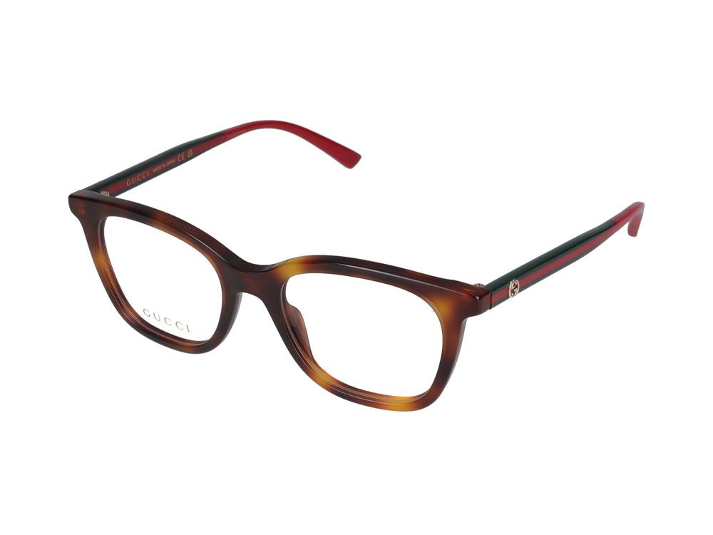 Eyeglasses Gucci GG1864O 002 Havana Green Transpar 50/18/145