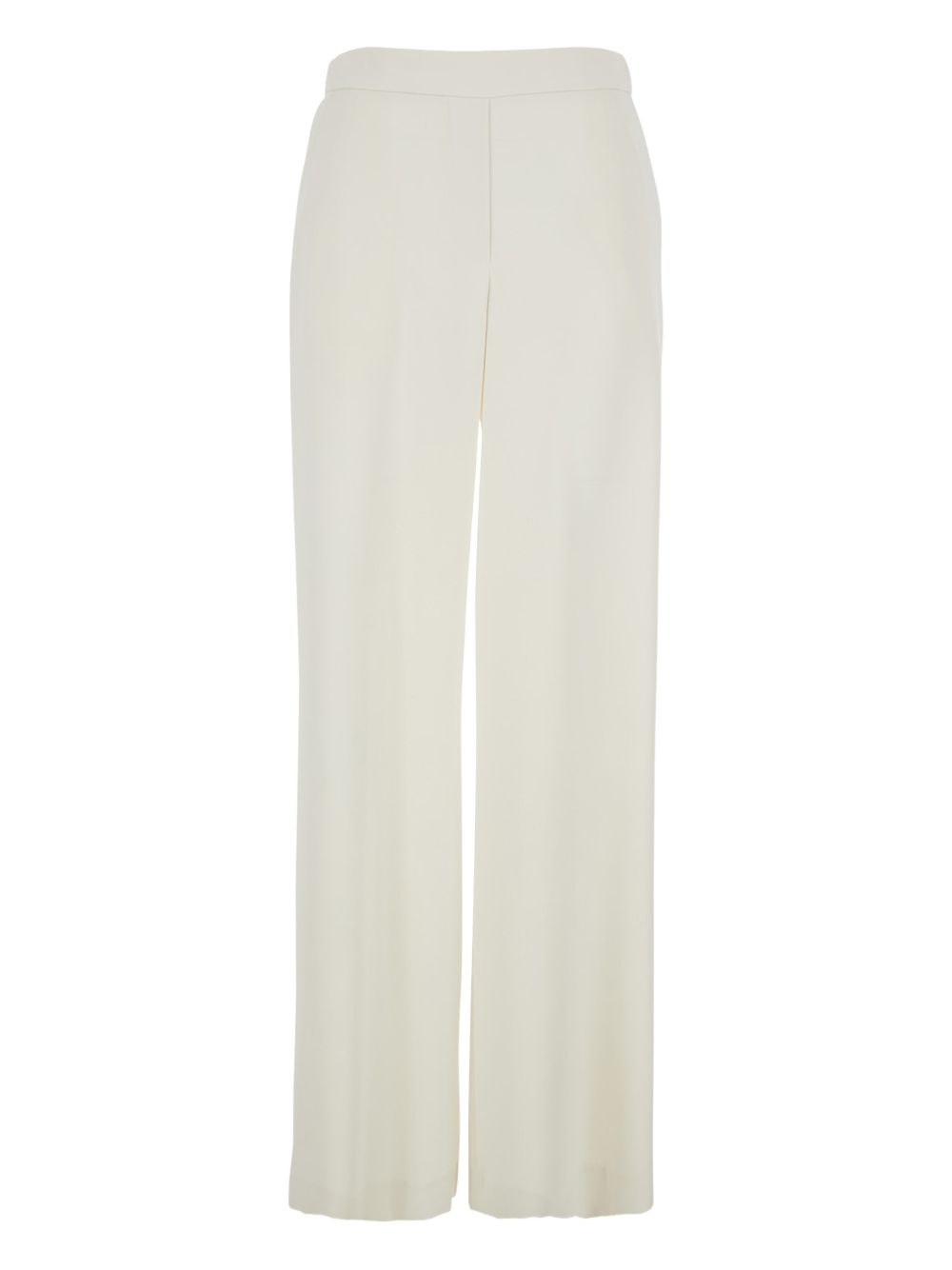 Wide-Leg Trousers With Elastic Waistband