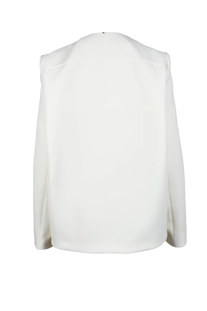White Structured Jacket